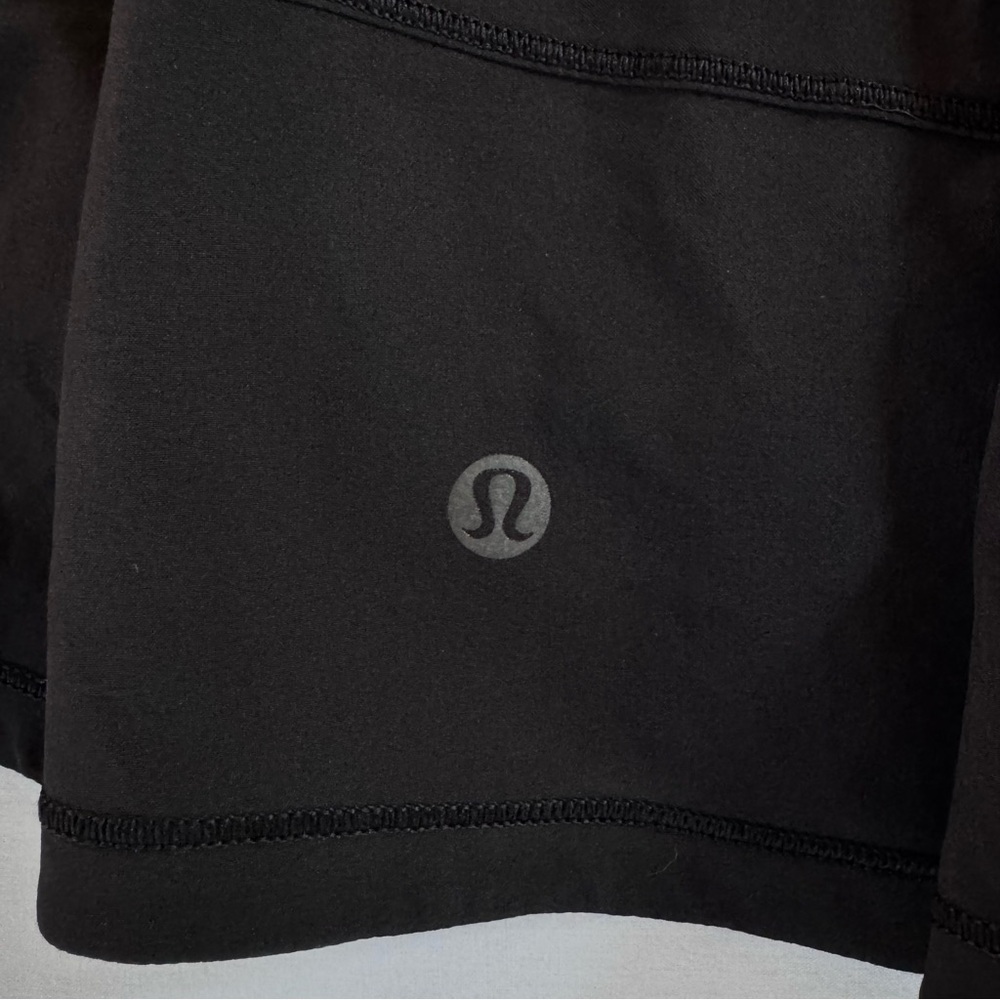 Lululemon Pace Rival Skirt, Black, Size 14, Mid Rise, 15” Length - Picture 10 of 14